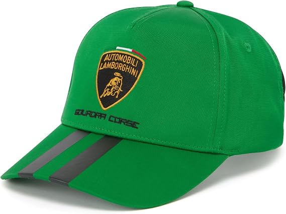 Lamborghini 2023 Adult Squadra Corse Travel Cap Green