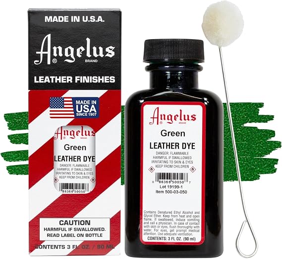 Angelus Leather Dye Green