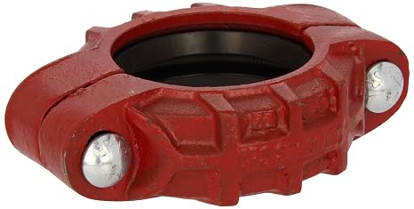 Dixon C13 Ductile Iron with EPDM Gasket Series S Pipe and Welding Fitting, Standard Coupling, 3" Size x 3-1/2" Pipe OD