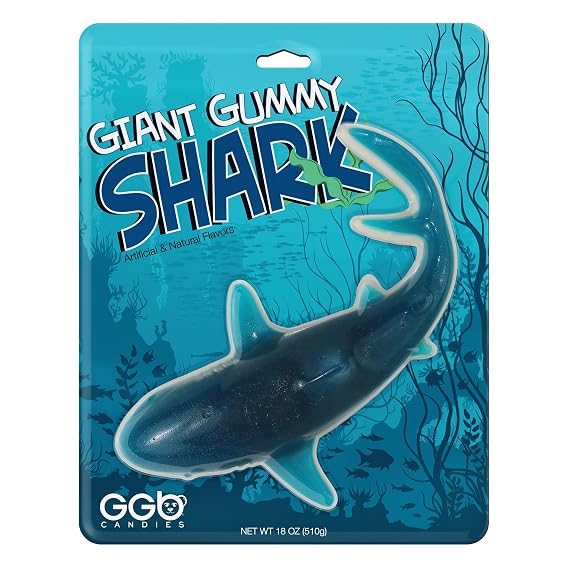 Giant Gummy Shark from GGB Candies (18 Ounce)