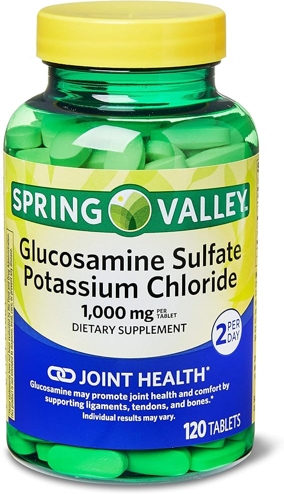 Spring Valley - Glucosamine Sulfate 1000 mg, 120 Tablets