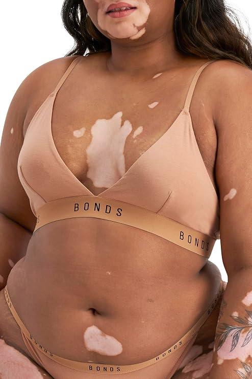 Bonds Women's Wireless Bralette Soft Cotton-Modal, Stretchy & Adjustable, Comfortable Everyday Fit