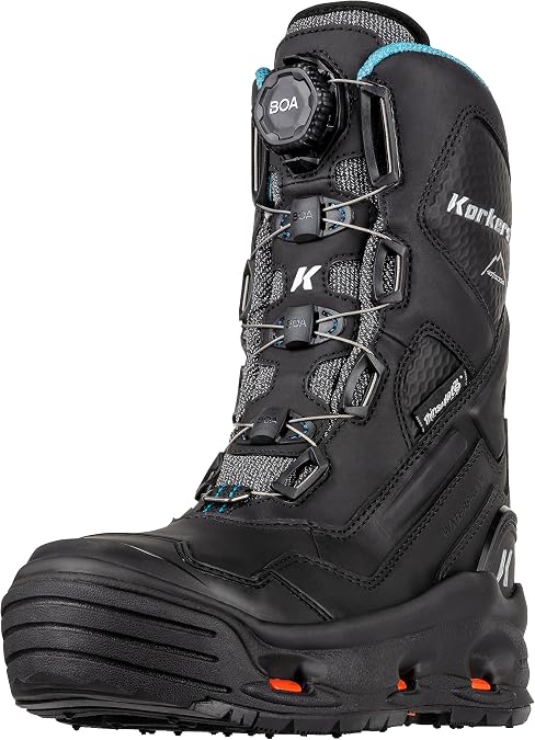 Korkers Women's Polar Vortex 1200 W/SnowTrac Sole Mid Calf Boot