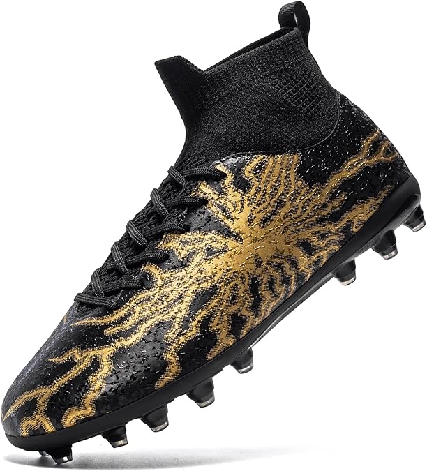 Kids Soccer Cleats Boys Girls Turf Training Football Cleats