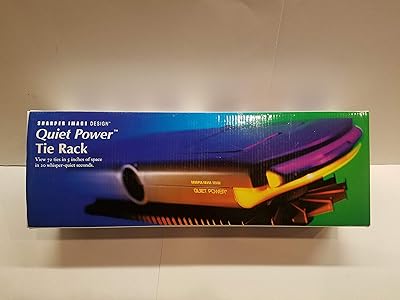 Sharper Image Design Quiet Power Tie Rack -View 72