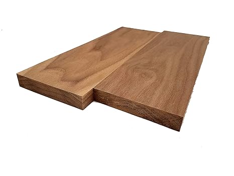 Barrington Hardwoods Walnut Lumber 3/4" x 4" (3/4" x 4" x 18") (2 Pcs)