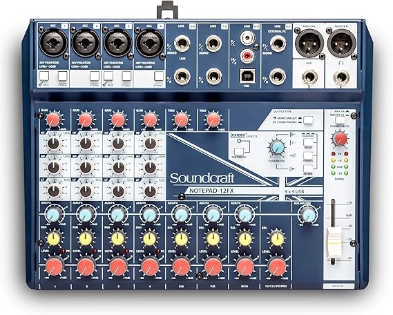 Soundcraft Soundcraft Notepad-12FX Analog Mixer