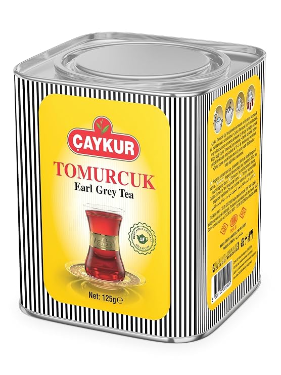 CAYKUR Earl Grey Tea Tomurcuk, Tea Buds, Loose Leaf with Natural Bergamot Aroma, Flavor Enhancer Young leaves Black Tea 125gr / 4.4 oz