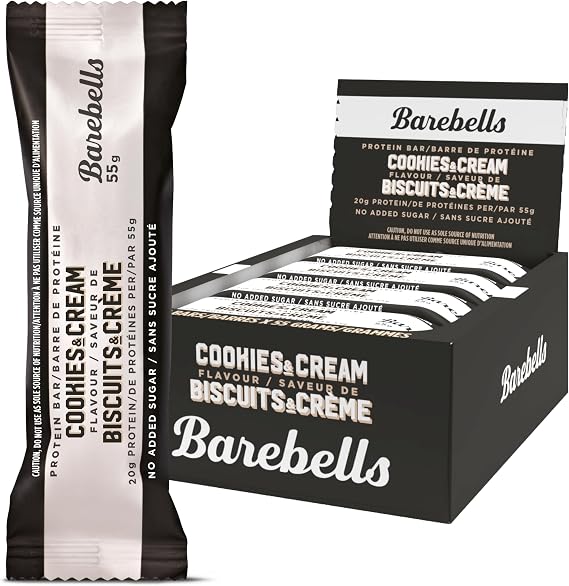 Barebells Protein Bar Cookies & Cream 12 x 55g