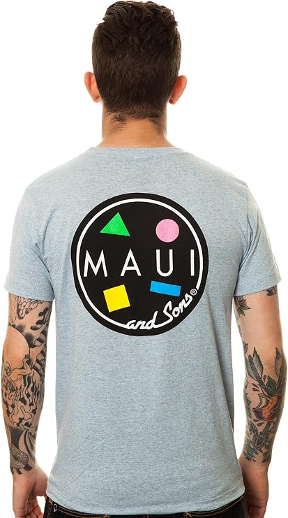 Maui and Sons Men's Cookie Logo Tee