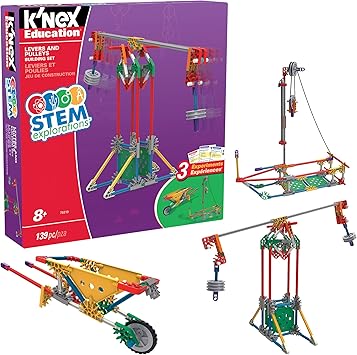 K'NEX Education - STEM Explorations: Levers & Pulleys Building Kit Kid Construction Play Ages 8+