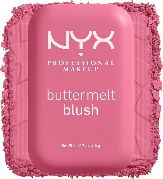 NYX Professional Makeup Buttermelt Powder Blush, Blendable: For The Butta