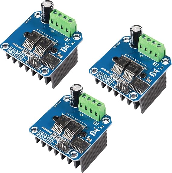 3pcs BTS7960 43A High Power Motor Driver Module/Smart Car Driver Module for Arduino Current Limit