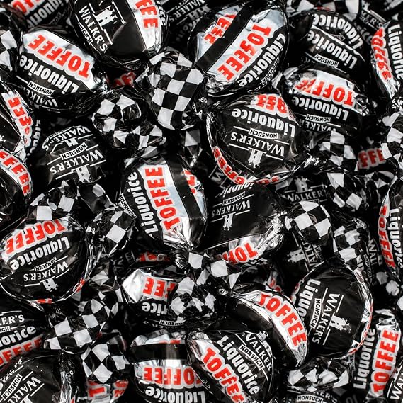 Liquorice Toffees 2.5kg Bulk Bag
