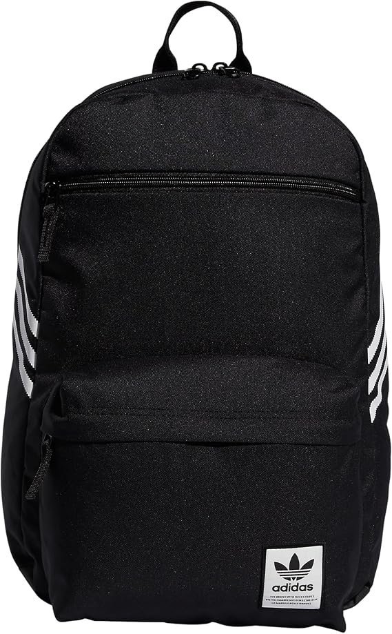 adidas Originals National SST Backpack, Black, One Size, Originals National Sst Recycled Backpack