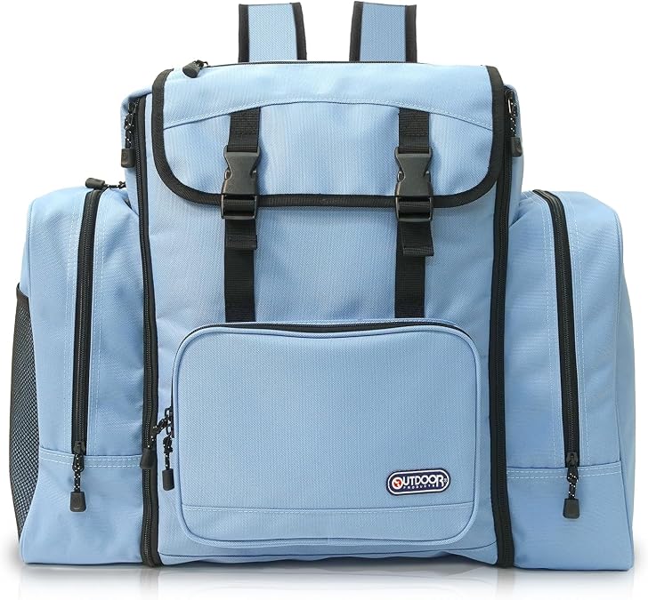 Outdoor Products Backpack, Forest Bag, Large Capacity, Expansion, Extendable, School Trips, Camping, Solid, Luminous