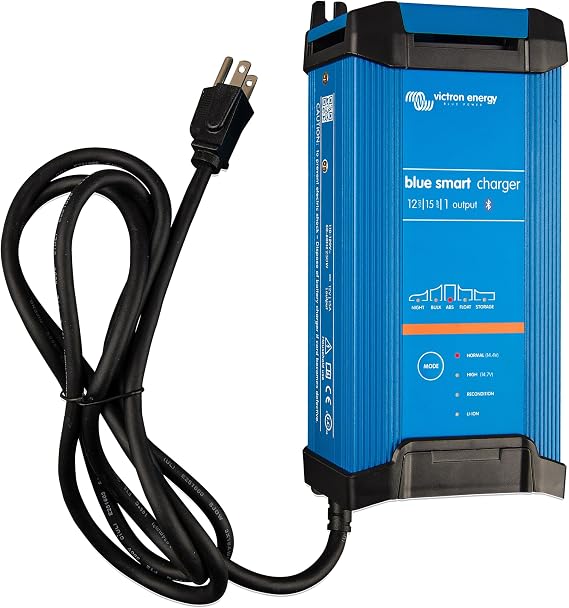 Victron Energy Blue Smart IP22 Smart Car Battery Charger 12V 15A