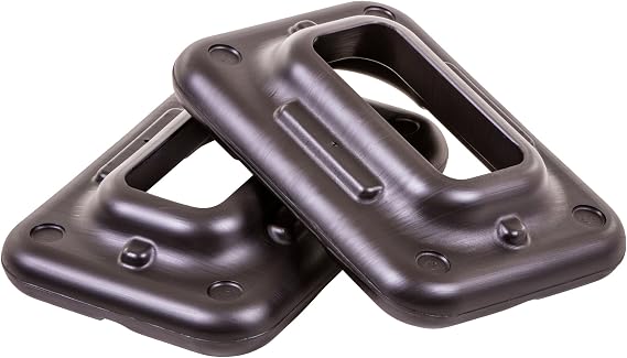 The Step Original Aerobic Exercise Risers (Pair) with Nonskid Feet - Two Extra Risers for Use with The Step Circuit Size Platforms