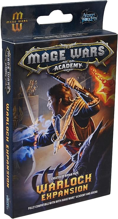 Arcane Wonders Mage Wars Academy: Warlock Expansion Board Game