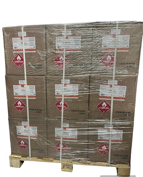 Methanol HPLC Grade 4x4 Liter Liquid Pallet of 27 Box
