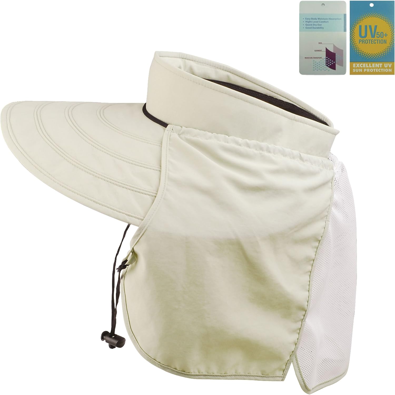Juniper Womens Taslon UV Large Bill Visor