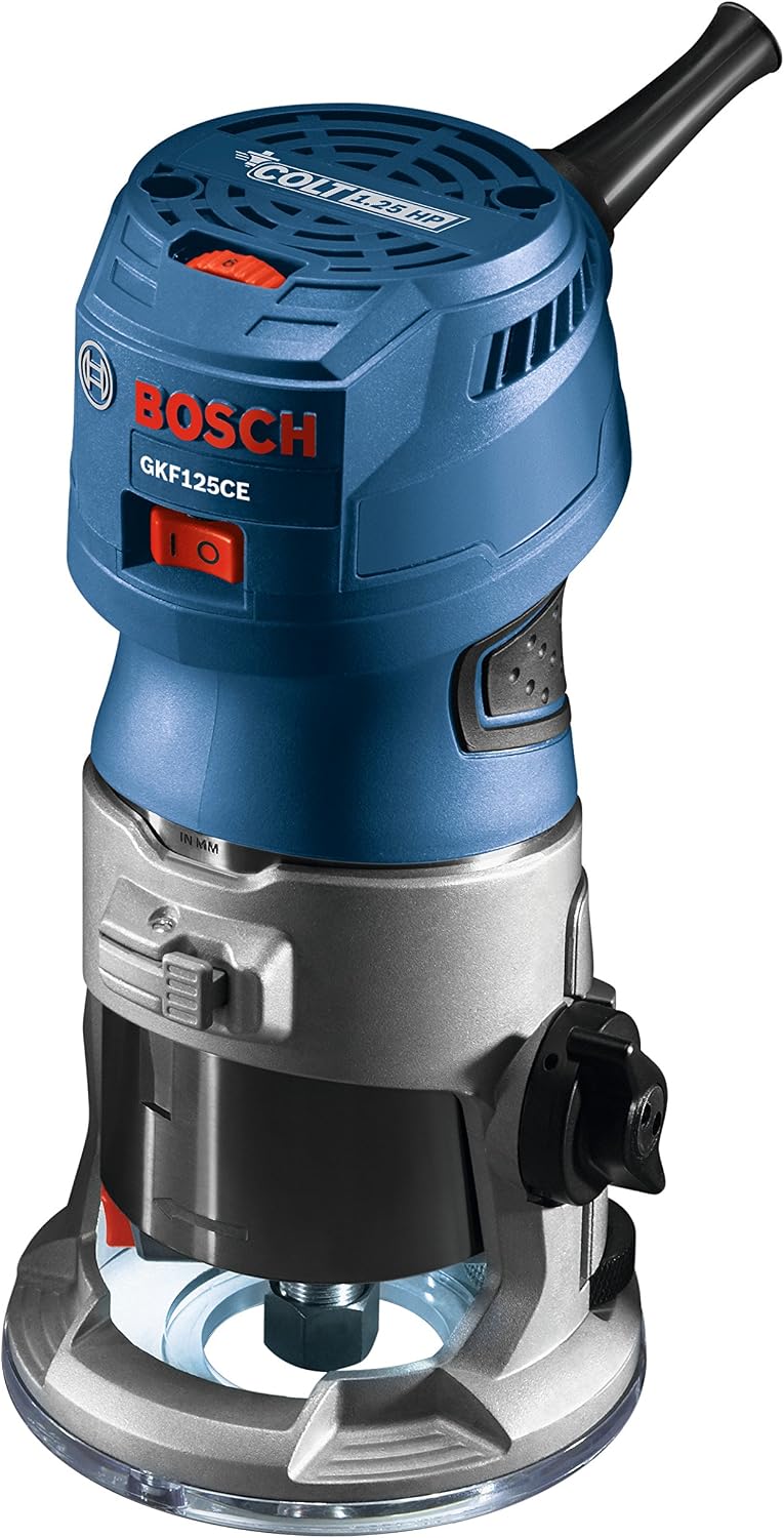 BOSCH GKF125CEN 1.25 HP Max Variable-Speed Palm Router Tool