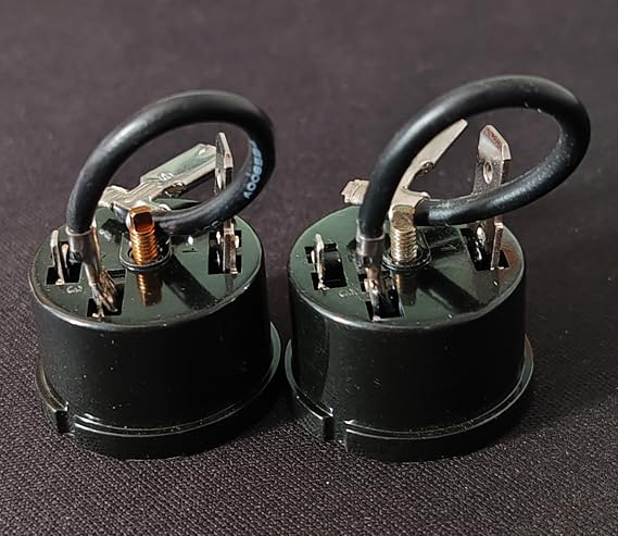 B80-120 Refrigerator Freezer Compressor Overheat Overload Protector with Line Protector (2PCS)