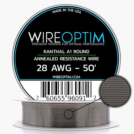 Kanthal A1 Resistance Wire 28 AWG - 50 Feet