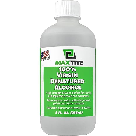 MAXTITE 190-Proof Virgin Denatured Alcohol (8oz, 1)