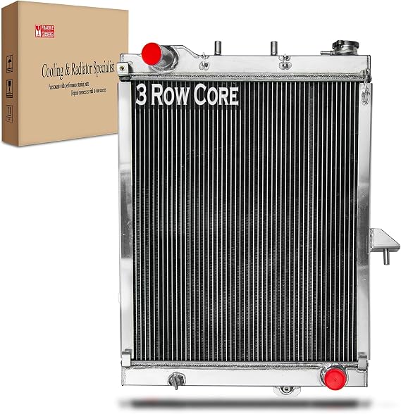 Radiator Compatible with 2004-2009 Dodge Durango 2007-2009 Chrysler Aspen 2005 2006 2008 4.7L 5.7L 3.7L V6 V8 Aluminum 3 Row