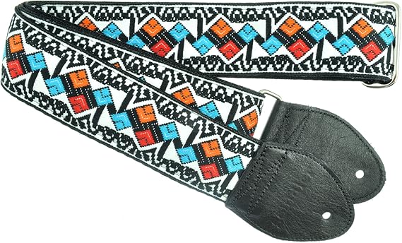 Souldier Guitar Strap (GS0278BK02BK),Clapton - Blue,Medium