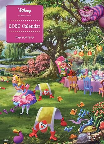 Disney Dreams Collection by Thomas Kinkade Studios 2026 Engagement Calendar