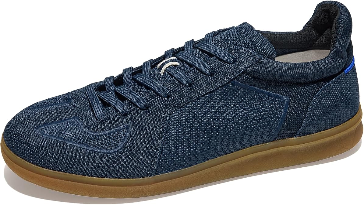 Rothy's The RS01 Sneaker, Men's Lightweight Lace-Up Casual Shoe | Cushioned Contoured Footbed, Sustainable & Machine Washable, Made with Recycled Plastic Bottles