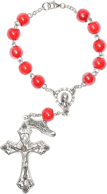 Track-CrossCountry-Run One Decade Ceramic Sport AUTO Catholic Prayer Rosary