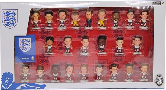SoccerStarz - England Team Pack 24 Figure (2022 Version)