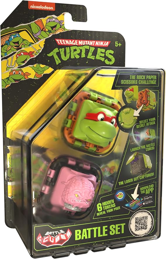 Ninja Turtles Raphaelo Vs Krang, set of 2 - Battle Set