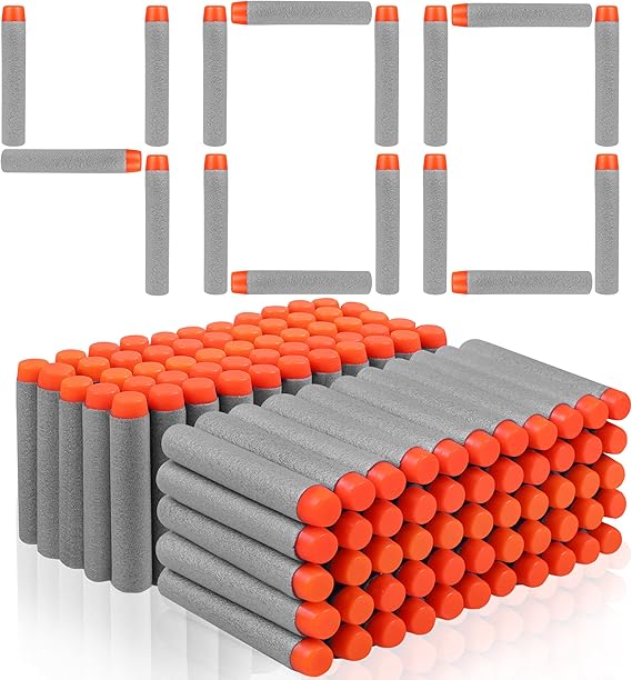 VCOSTORE Darts Foam Bullet Darts Foam Darts for Kids 4 Colours 100 200 400 Pieces