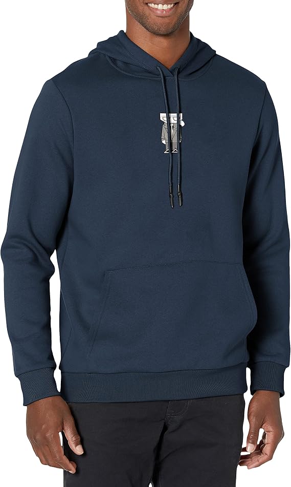 KARL LAGERFELD mens Soft Solid Hoodie