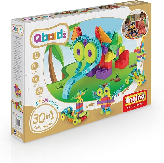 Engino Qboidz 30 in 1 Set Multi Models Building Kit