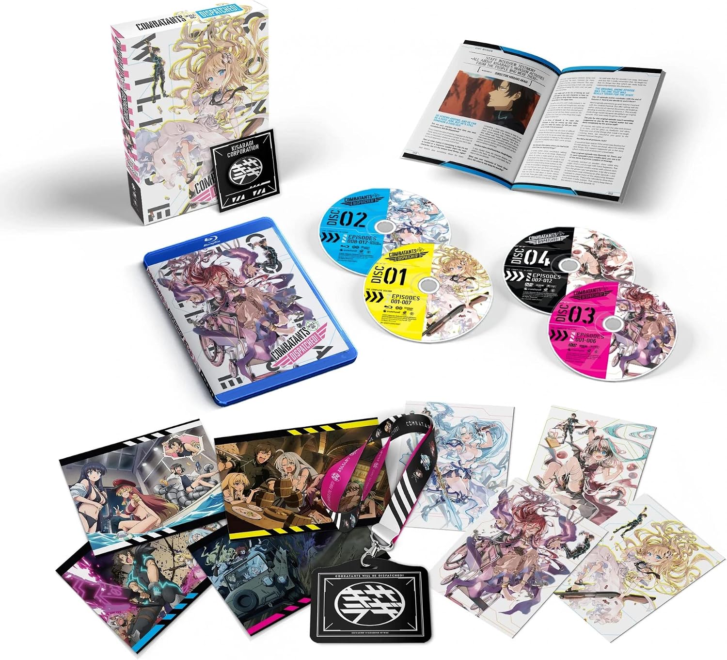 Combatants Will Be Dispatched!:The Complete Season - Limited Edition [Blu-ray]