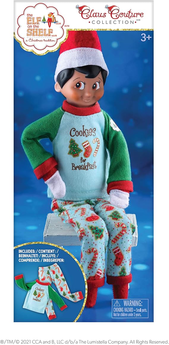 The Elf on the Shelf Claus Couture Cookie PJs