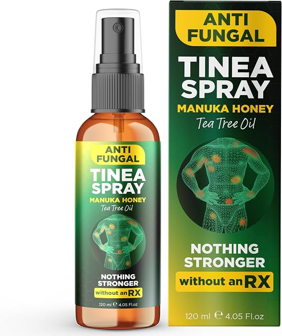 Tinea Versicolor Treatment Antifungal Spray for Jock Itch & Athlete's Foot