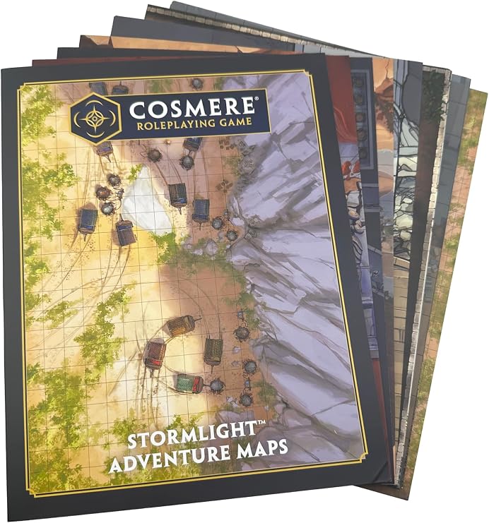 Cosmere RPG: Stormlight Map Pack by Brotherwise Games | Ages 14+ | 3-7 Players |