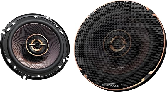 Kenwood KFC-653 6-1/2" 2-Way Concert Series Car Speakers 320W Peak Power, Polypropylene Woofer Cone, Balanced Dome Tweeter, Acoustic Sound Harmonizer