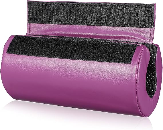 SHINEOFI Sturdy and Portable Purple Horizontal Bar Detachable Protector for Gymnastics Bars Slider Cushion Made of Pu and Nbr Material at Home or School