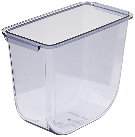 San Jamar Dome 1.5 Pint Replacement Tray for Garnish Caddies with Snap-On Connectors for Kitchen, Bar, and Restaurants, Plastic, 1.5 Pint, Clear (Pack of 6)