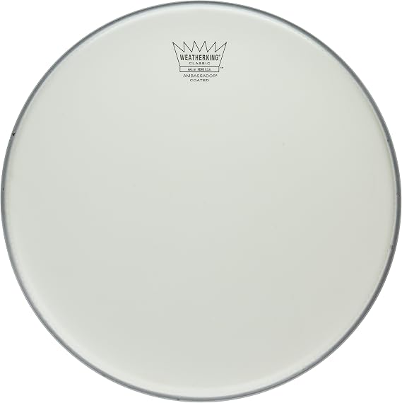 Remo drumhead Classic Fit Ambassador – White coated – 13" – CL-0113-BA