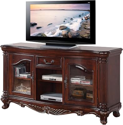Acme Remington TV Stand in Brown Cherry