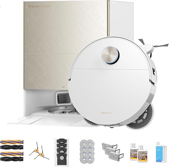 dreame X60 Max Ultra Complete Robot Vacuum and Mop, Dual Al Cameras