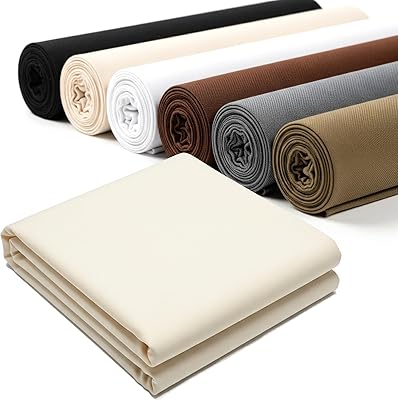 Barcelonetta | Dust Cover Fabric | 60 Wide | Easy to Staple | Replacement for Furniture Underside, Bookbinding, Lining | Medium Weight, Breathing | Upholstery Backing Cream, 3 Yards